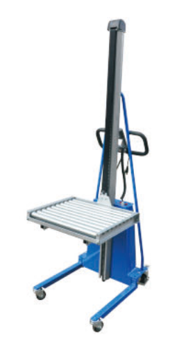 Electric stacker with attachment