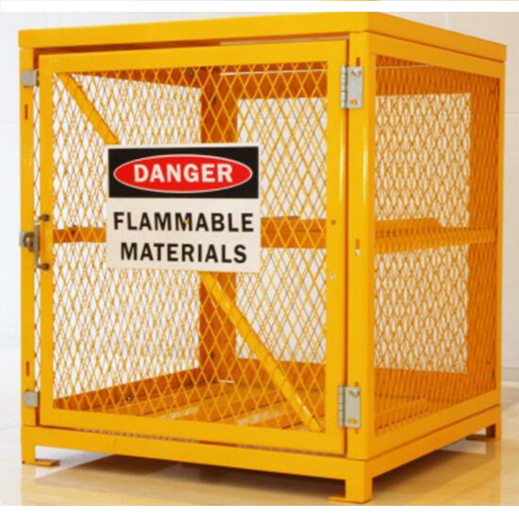 GAS CYLINDER STORAGE CAGE