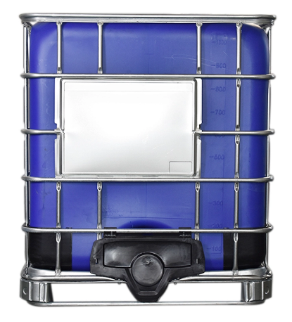 1000L IBC tanks-blue color